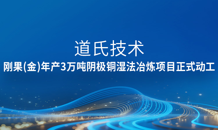 新进展！永利集团3044技术刚果（金）年产3万吨阴极铜湿法冶炼项目正式动工